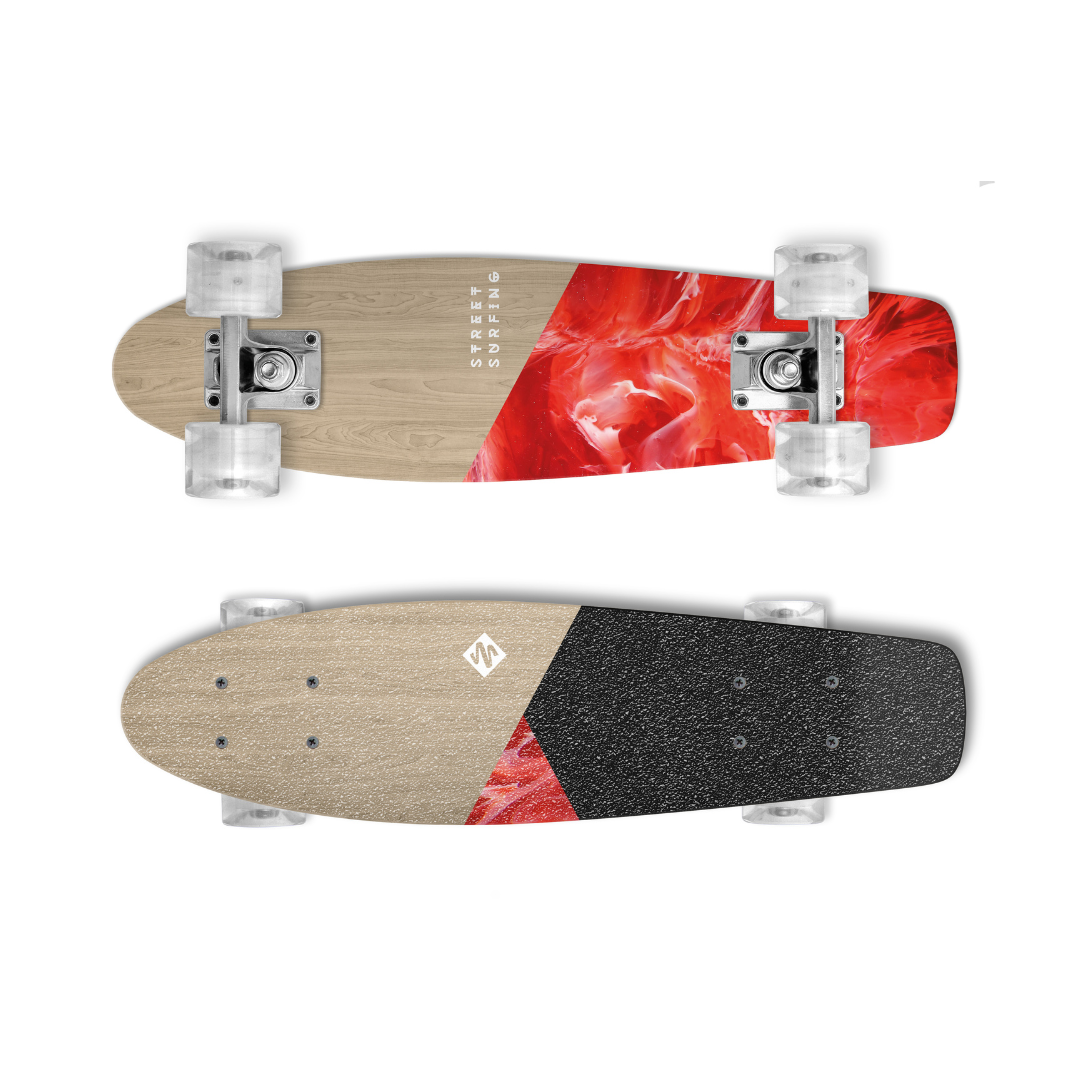 StreetSurfing Wood Beach Board Bloody Mary 4